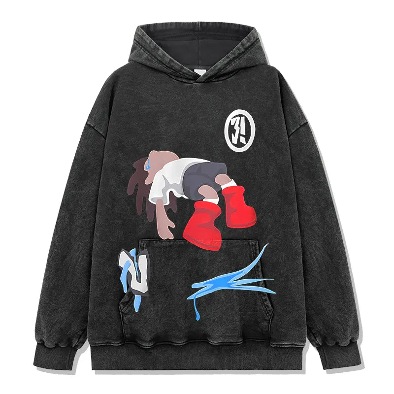 Fall And Crying Hoodie