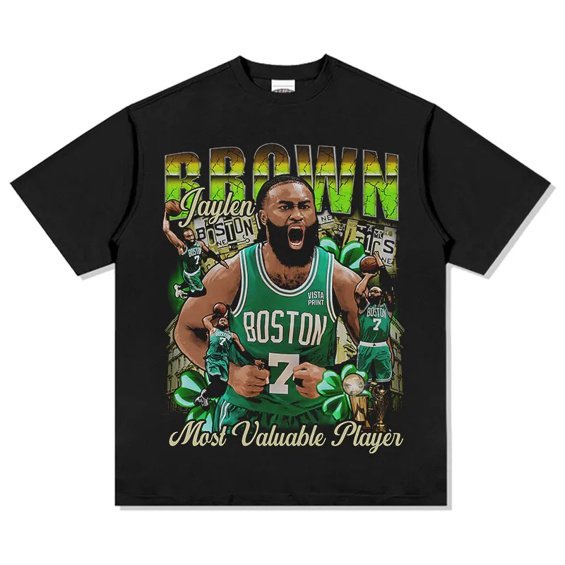 Jaylen Brown Boston Vintage Tee